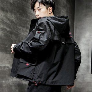 Bomber Jacket M size thin section baseball collar casual trend never use it